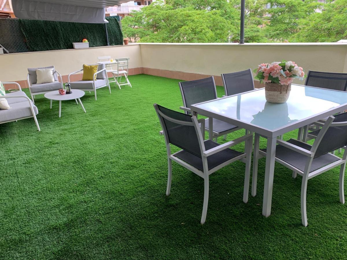 شقة سان أدريان دي بيزوس  في Espectacular Piso Con Fascinante Terraza Near Barcelona المظهر الخارجي الصورة